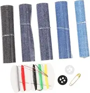 OSALADI 1 Set Handmade Clothes Patches DIY Sewing Patches for Jackets Coats for Travel Repair Easy Application No Sewing Required