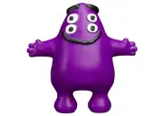 2022 McDonald's Cactus Plant Flea Market Grimace Collectible Figure Sealed