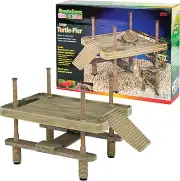 Penn-Plax Reptology Aquatic Turtle Pier and Basking Platform | Floating above