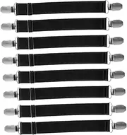 Boot Strap for Motorcycle Pants Pcs Set Adjustable Elastic Antislip Straps for Riding Biking Sports Black