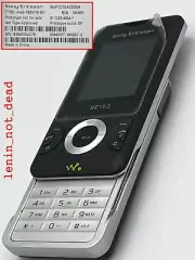 PROTOTYPE SONY ERICSSON W205 Tessa walkman RARE PROTO mobile phone unlocked