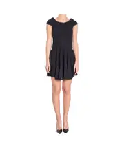 Alaïa V-Neck Knitted Dress FR36,FR38,FR40 ANTRACITE