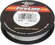 Berkley FireLine Braided Beading Thread 6-Pound Test Crystal .006 Inch 0.15mm 125 Yards