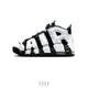 【NIKE AIR MORE UPTEMPO GS】黑白藍 大AIR 氣墊 女鞋 DQ6200-001