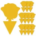 12Pcs Sticky Traps For Fruit Fly Whitefly Fungus Gnat Bug n n Mosquito and W1