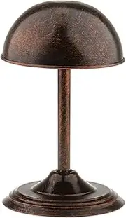 Retro Metal Hat Display Holder Storage Organizer Cap Wigs Counter Stand Rack