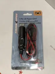 TRUCKSPEC® TSPSCBH-2BP TRUCKSPEC 2-PIN 12-VOLT PLUG FUSED REPLACEMENT CB POWE...