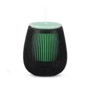 Essential Oil Aroma Diffuser USB - 100ml Black Portable Ultrasonic Car Humidifie