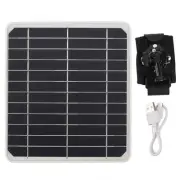 Solar Panel Kit 20W Portable Solar with 2 USB Outdoor Battery Powered for8218