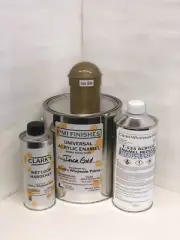 INCA GOLD Gallon Kit Single Stage ACRYLIC ENAMEL Car Auto Paint Kit