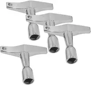 ERINGOGO 4pcs Drum Key Durable Tuning Keys for Acoustic Electronic Drums Essential Tool and Music Enthusiasts