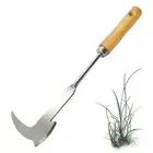 L-shape Crack Weeder Hand Weeding Sickle Manual Weeder Root Puller Garden Tools