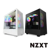 在飛比找momo購物網優惠-【NZXT 恩傑】H5 Flow RGB ATX 玻璃側透電