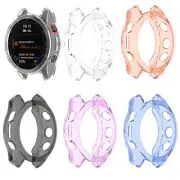 TPU Protective Case Cover Frame Shell fit for Garmin Fenix7S/Fenix7S Solar Watch