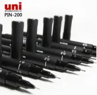 在飛比找樂天市場購物網優惠-三菱 uni 代針筆 pin 04-200 (0.4mm)