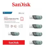 USB 3.1 SanDisk 32GB 64GB 128GB 256GB iXpand Flash Drive Flip 3.1 USB For iPhone