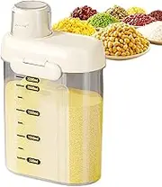 Cereal Containers Storage | Kitchen Containers Airtight Food Storage - Airtight Leakproof Bins, Kitchen Canisters Large Jar for Dry Food, Flour, Cereal, Pantry Organization