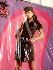 Girls teen tween Camo Army Military Major Cutie Halloween Costume Size Juniors 5