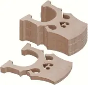 Cello Bridge 4/4 Full Size Burlywood Maple Bridge for Cello Strings Wood Set of