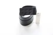 White House Black Market Womens Fixed Tie Snap Waist Belt CA4 Black Size XL NWT