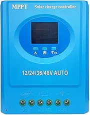 Snblzhef 100A MPPT Solar Charge Controller 12V 24V 36V 48V Auto Dual USB Charging forLead Acid Lithium Battery Solar Panel B