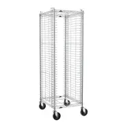 Metro RE1 End-Load Wire Bun Pan Rack, 1.5" Slide Spacing