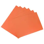 Orange Glitter EVA Foam Sheets 11 x 8 Inch 2mm Thick for Crafts DIY 6 Pcs