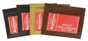 Slim Leather Wallet Credit Card Holder ID Holder Thin Wallet New Black Cowhide