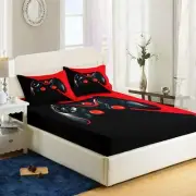 Gamer Fitted Sheet Twin SizeGaming Bedsheets SetGamepad Bed Sheet Set for Boy...