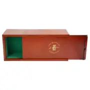 Mahogany Slide-Top Chess Box
