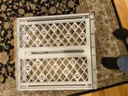 North States MyPet Paws 40" Portable Pet Gate: Expands & locks In place ...NEW