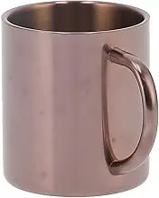 Gigicial 6.2 Oz Mug with Handle,304 Stainless Steel Coffee Mug, Double Stainless Steel Travel Mug, Reusable Camping Mug, Ideal Gift