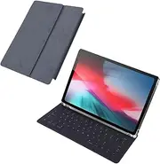 12.9 inch Case with Keyboard, 64 Keys Wireless Bluetooth Keyboard with Foldable Stand Cover, Portable Slim Keypad Accessories for iOS Pad Pro 12.9 inch 2015-2017