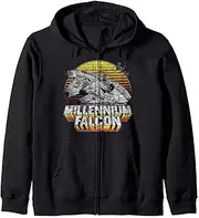 [STAR WARS] Millennium Falcon Striped Sun Zip Hoodie