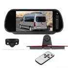 7" Mirror Monitor Side View + Reversing Camera Kit For Benz Sprinter VW Crafter