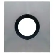 SolarSkyLite DIY Tubular Skylight Tile Skirt, Soft Aluminum + Rubber Gasket