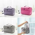 Toiletry Wash Make Up Case Vanity Nail Box Travel Organiser Bag Cosmetic Bag