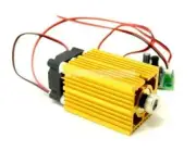 180mW Single-mode 635nm/638nm Focus Red Diode Laser Dot Module / 12V TTL Driver