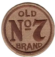 HSC-7 DESERT OLD No 7 BRAND PATCH