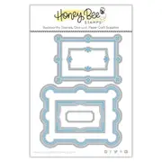 Honey Bee Opulent Layering Frames Honey Cuts Die