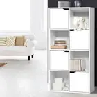 Artiss Display Shelf 8 Cube Storage 4 Door Cabinet Organiser Bookshelf Case Unit