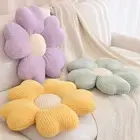 Flower Pillow Smooth Touch Hip Protective Stuffed Flower Pillow Plush Sofa