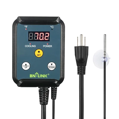 Digital Cooling Thermostat Controller for Cooling Device Circulation Box Fans 40