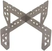 Evernew Titanium Cross Stand 2 Pot Support for Ti Alcohol Stove or SolidFuel NEW