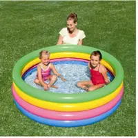 在飛比找蝦皮購物優惠-充氣游泳池兒童玩具戲水池浴缸遮陽池海洋球池家庭游泳池戲水玩具