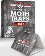 8 Pack Pantry Moth Traps Safe and Effective for Food and Cupboard Glue Traps