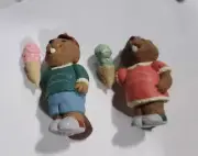 Hallmark Hand Painted Artist Prototypes/Wax Molds Grandson/Granddaughter Signed