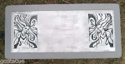 Fairy concrete bench top mold concrete .150 abs plastic mould 31" x 14" x 2.5"