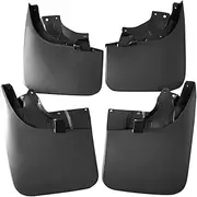 MAX COOL Car LH & RH Mud Flaps Suitable for Nissan NAVARA D22 STR 4WD D/CAB 2004 ON Splash Guards Mud Flaps Mudguards