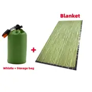 Emergency Sleeping Bag, Mylar Emergency Blanket, Waterproof Lightweight Survival
